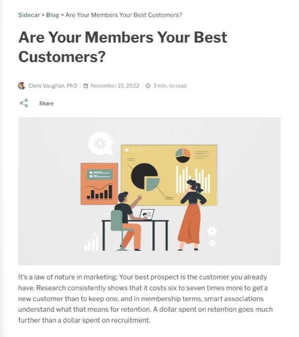 Members Your Best Customers